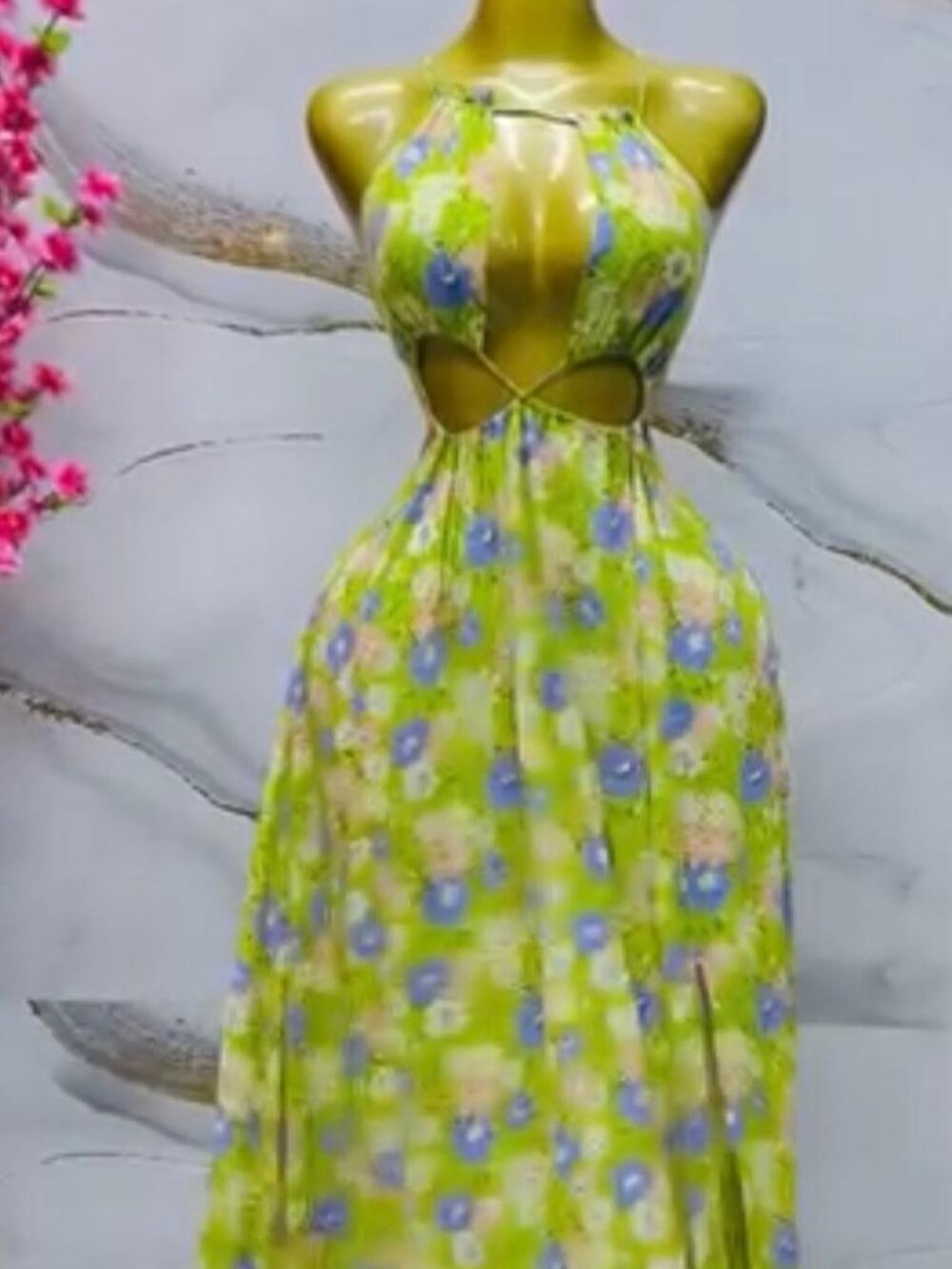 Cutout Maxi Dress